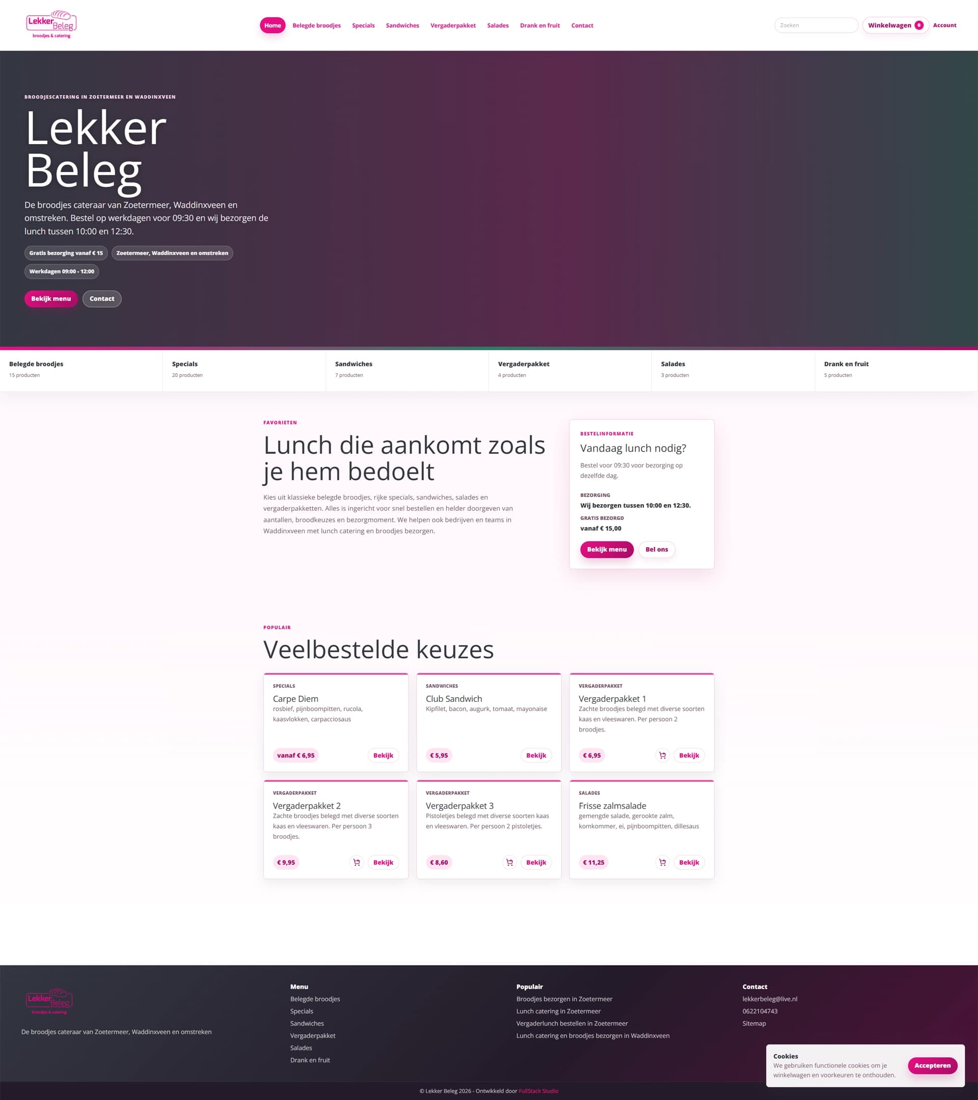 Screenshot van Lekker Beleg