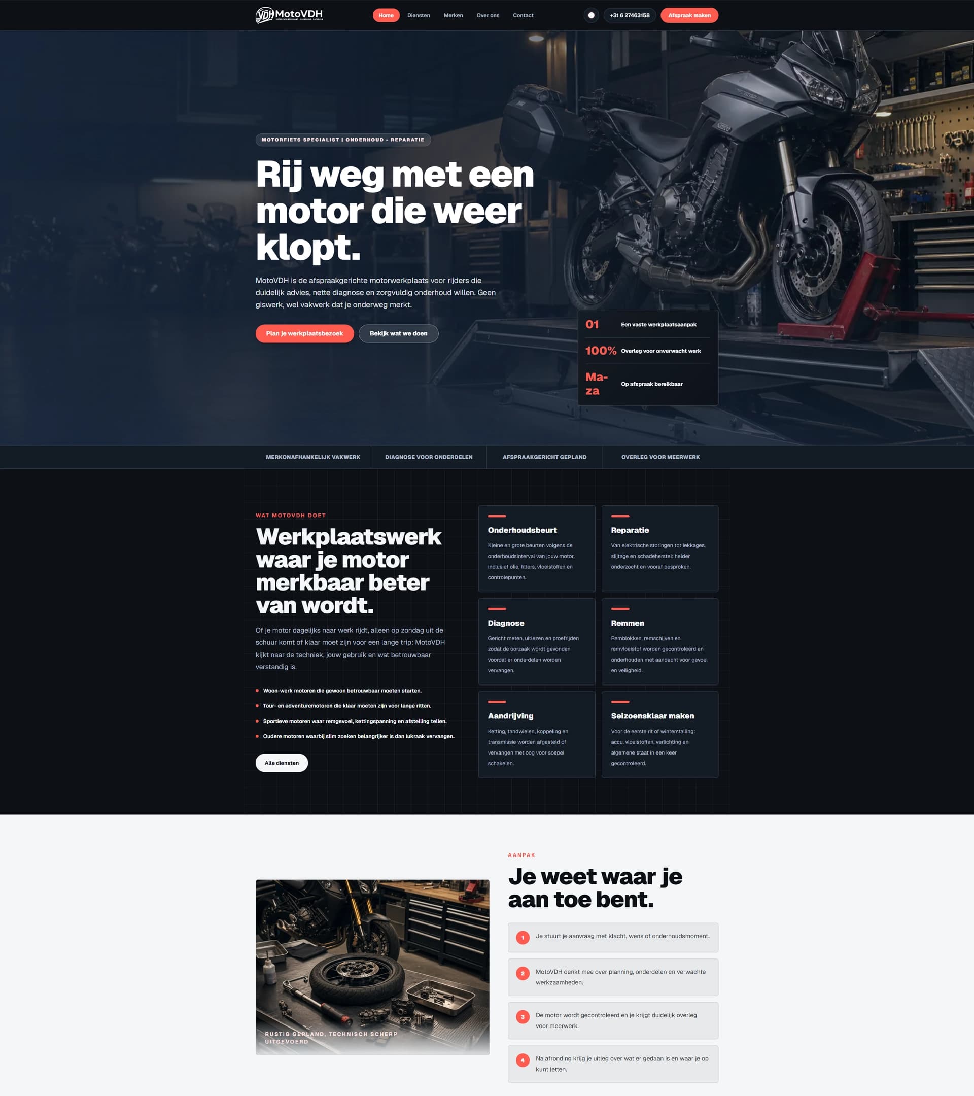 Screenshot van MotoVDH