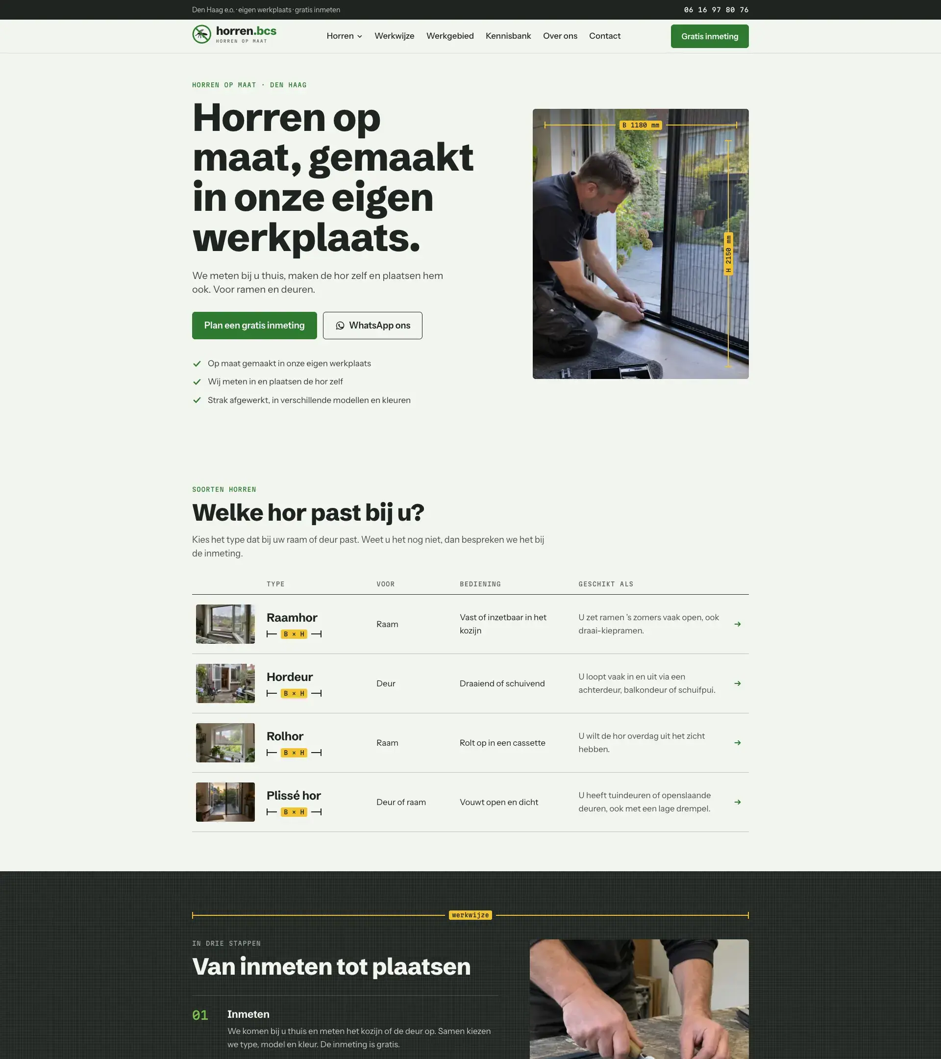 Screenshot van Horren BCS